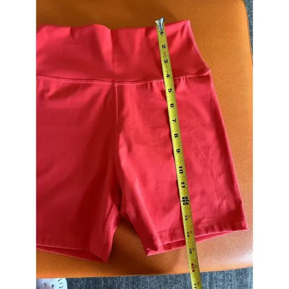 SOLD Daily Drills Red Tight Activewear Shorts Size S - Picture 6 of 7